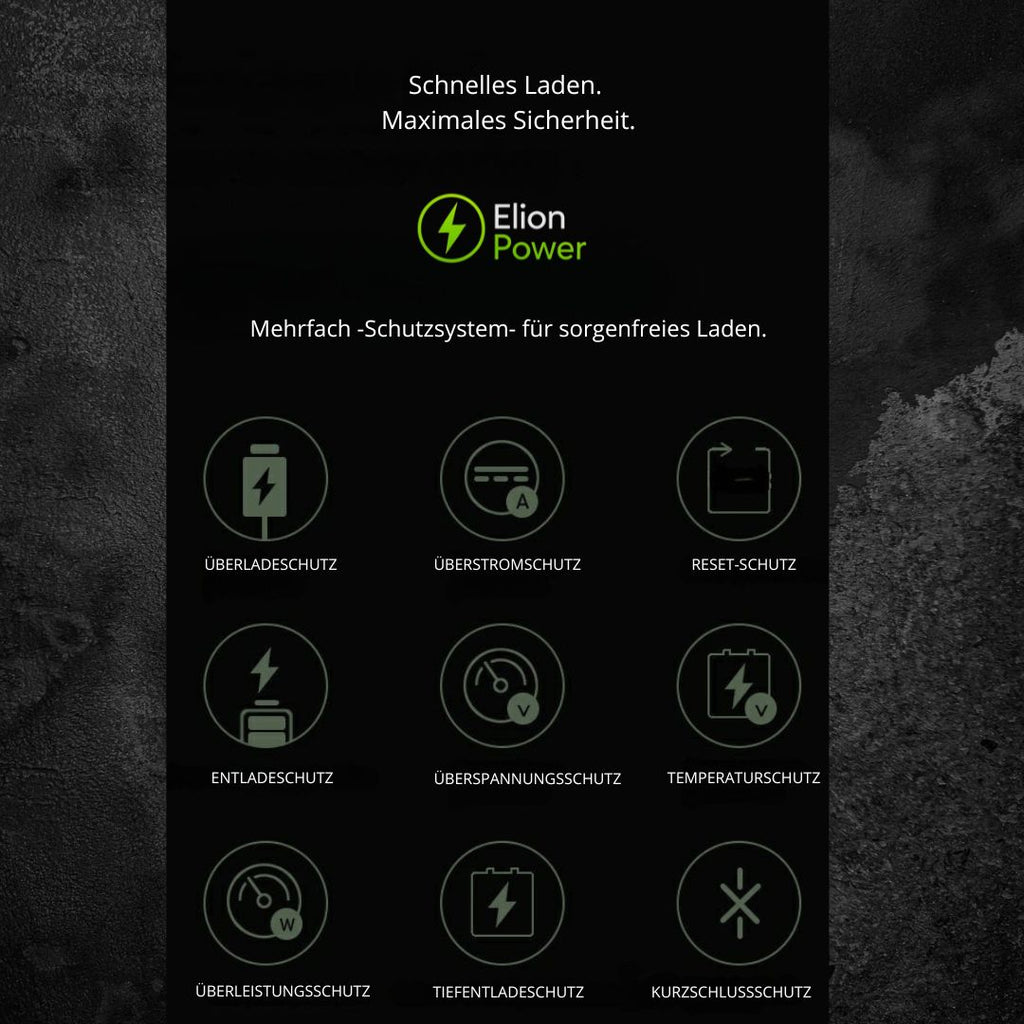 Elion Powerbank 22.5W – 10.000 mAh, USB-C & Lightning