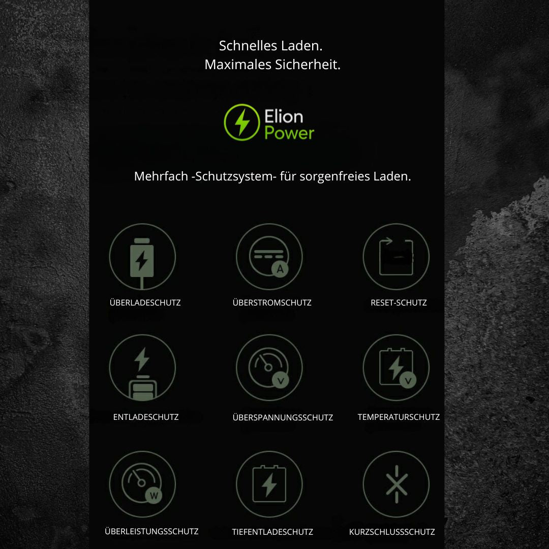 Elion Powerbank 22.5W - 10.000 mAH, USB-C & Lightning