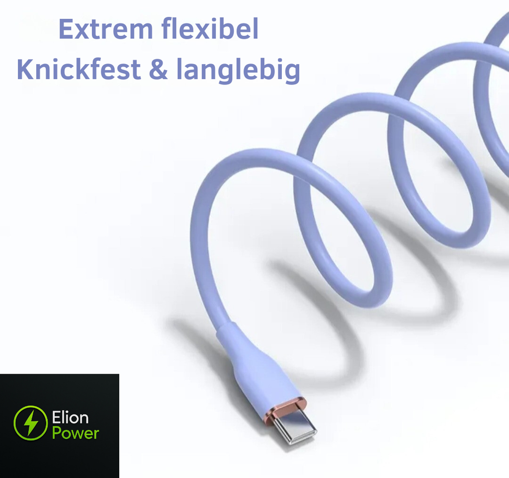 Flexibele & knickfeste USB-C Kabel