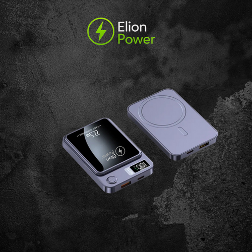 Elion Powerbank 22.5W - 10.000 mAH, USB-C & Lightning