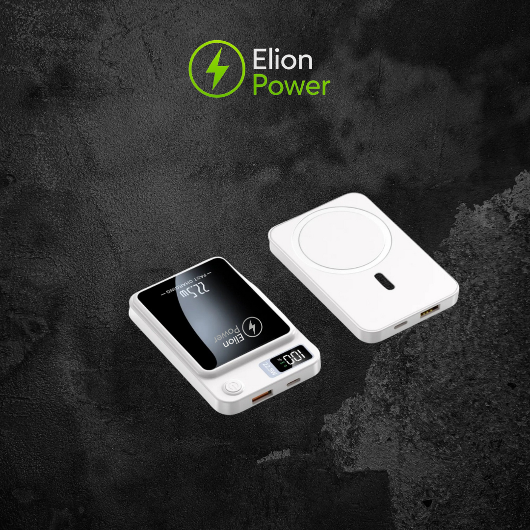 Elion Powerbank 22.5W – 10.000 mAh, USB-C & Lightning