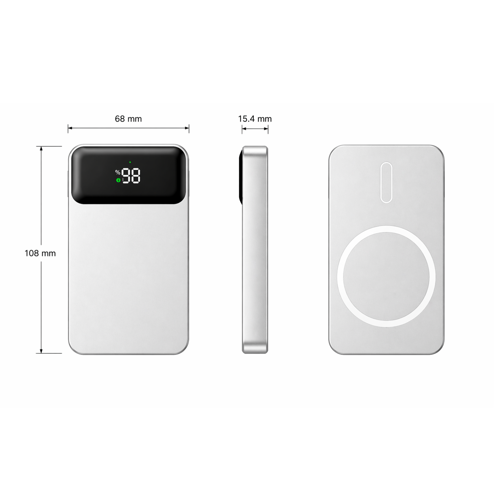 Elion Powerbank 22.5W – 10.000 mAh, USB-C & Lightning