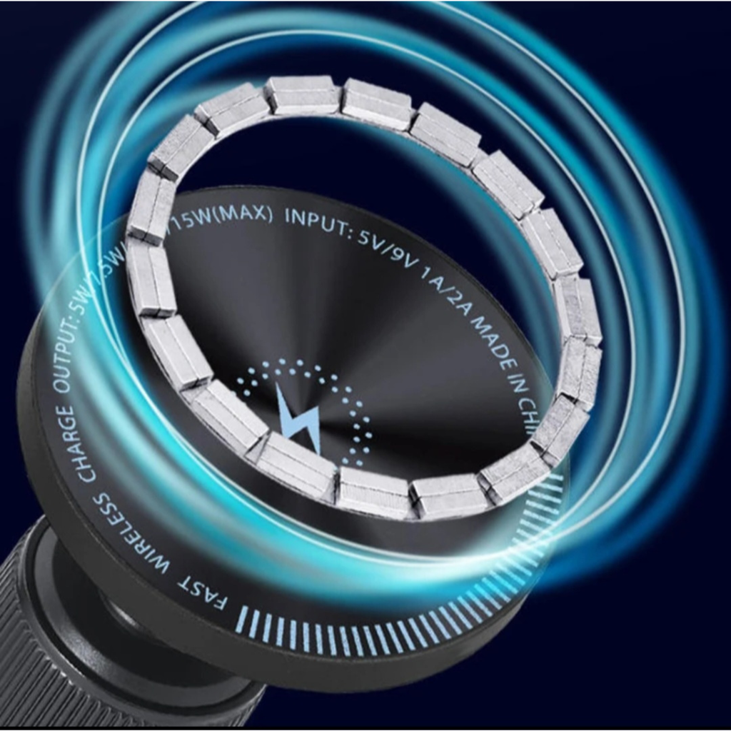 Magnetische Auto-Handyhalterung mit 15W Ladefunktion